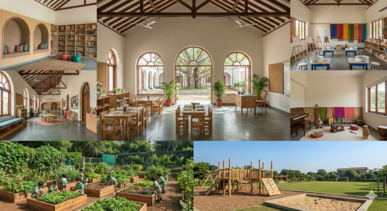 Campus & Facilities | Anantam School Alkapur – Modern, Nature-Inspired Infrastructure